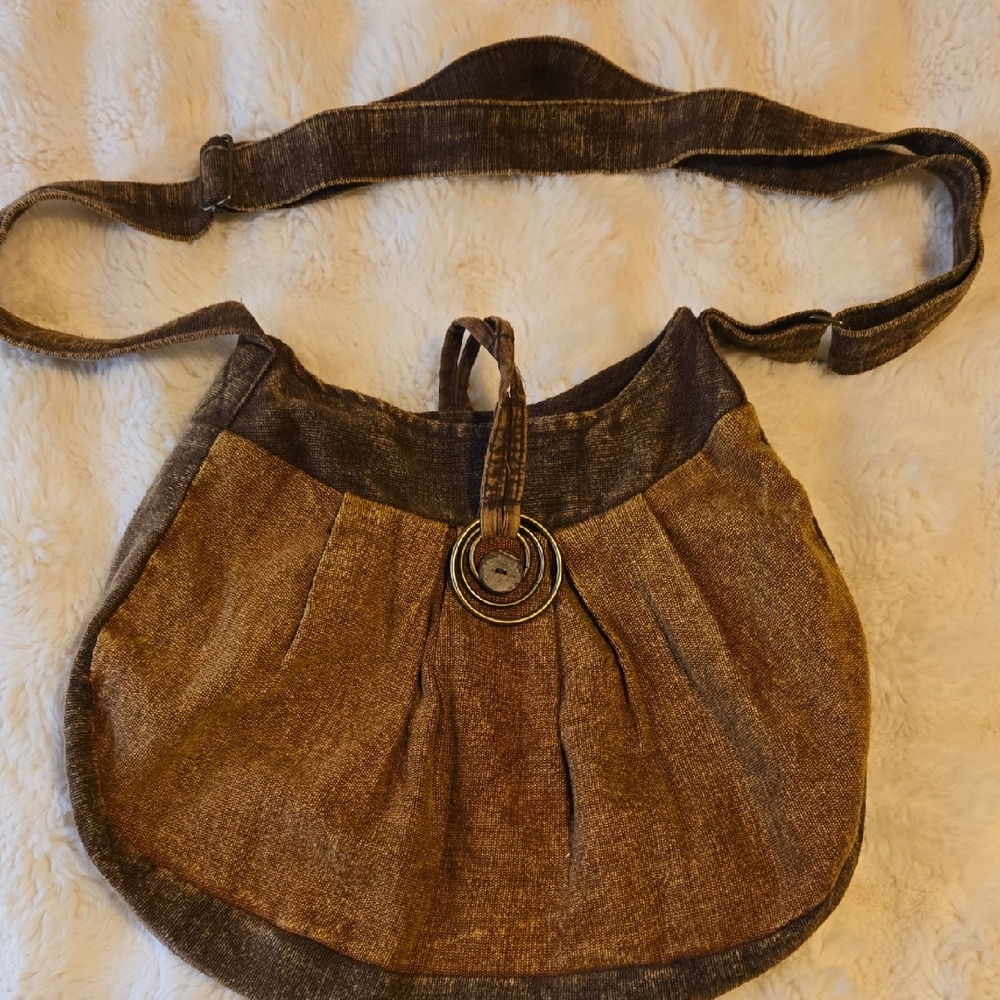 Boho Brown Shoulder Bag